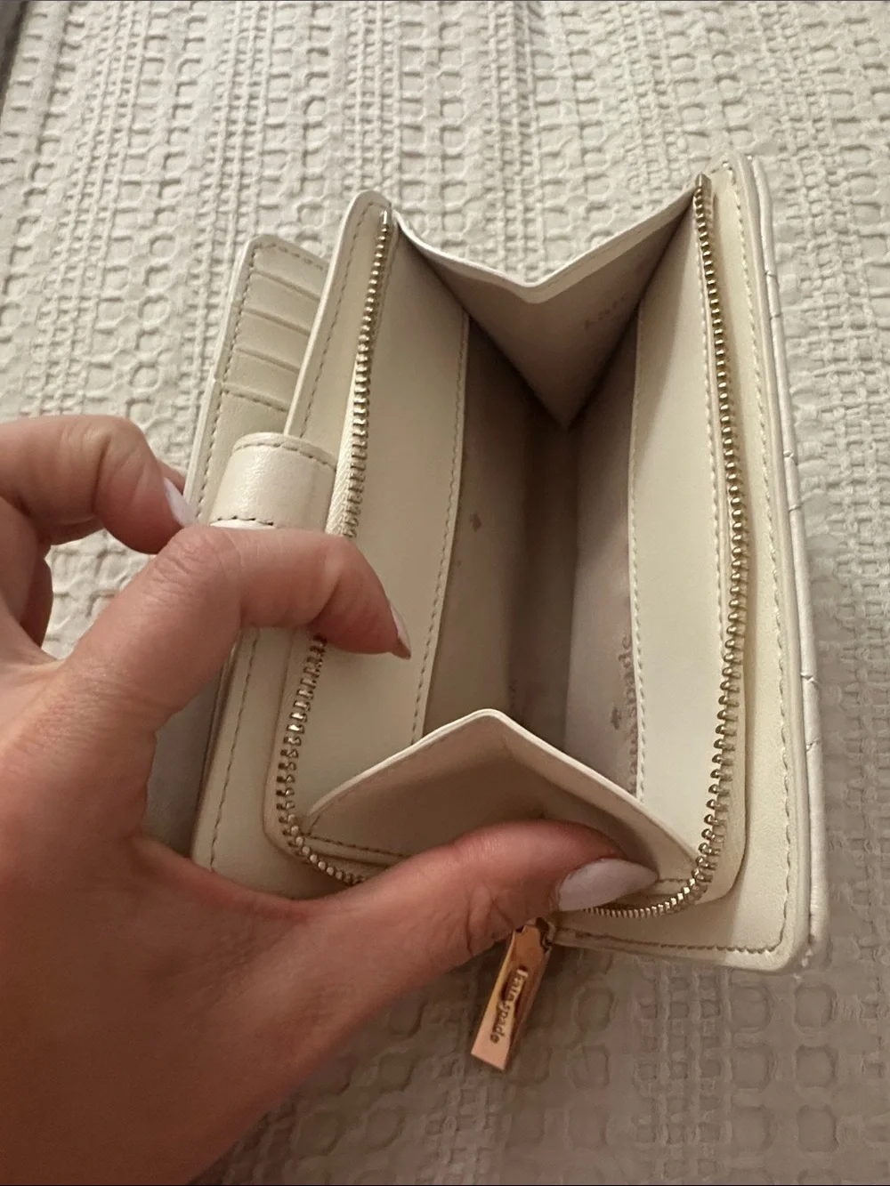 Kate Spade Quilted Medium Bifold Wallet